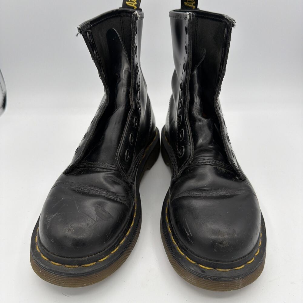 Dr Martens Boots AirWair Womens 5.5  Pebble Black 1460 UK 3 Doc Martins Dr
